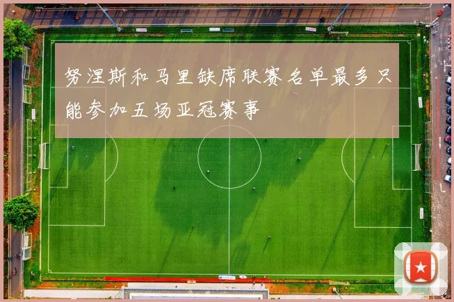 努涅斯和马里缺席联赛名单最多只能参加五场亚冠赛事